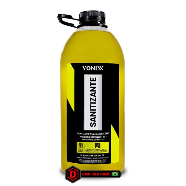 Sanitizante Finalizador 4 em 1 Vonixx (3L) - DMG CAR CARE