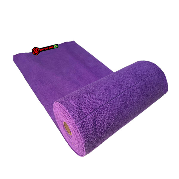 Rolo de Pano Microfibra 29x29 190Gsm Roxo Zacs (50 unidades)