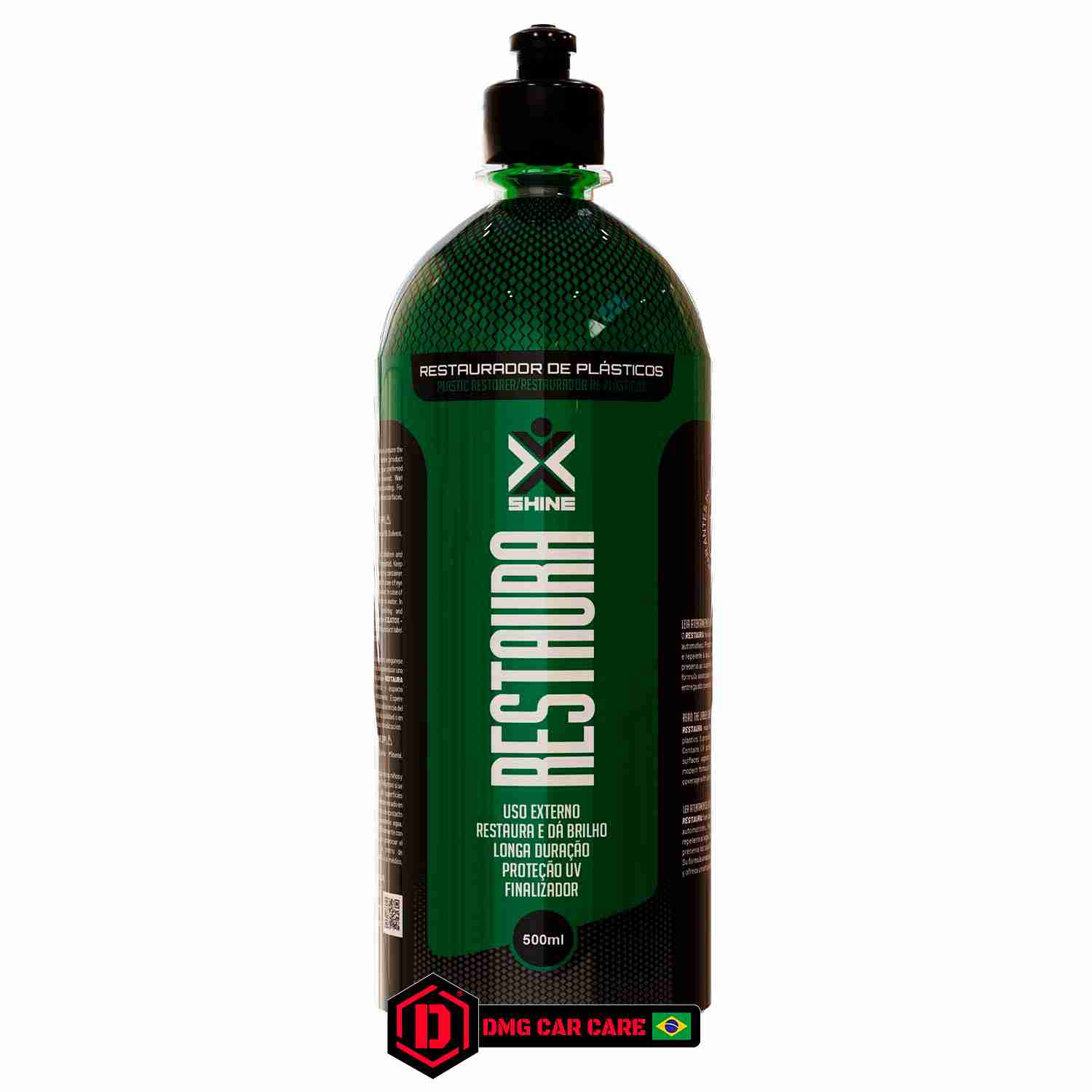 Restaura Renovador de Plásticos Externos X-Shine 500ml